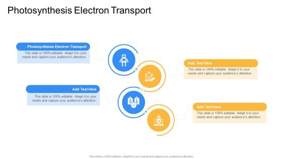 Photosynthesis Electron Transport In Powerpoint And Google Slides Cpb