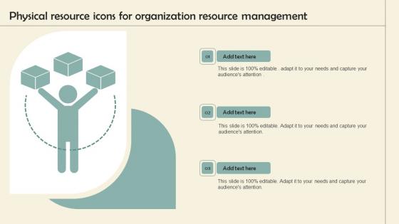 Physical Resource Icons For Organization Resource Management Elements Pdf