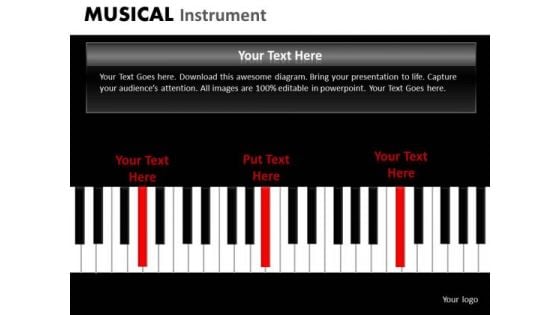 Piano Keys Music PowerPoint Templates Piano Music Ppt