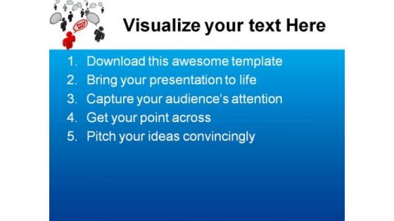 Pick Me Leadership PowerPoint Themes And PowerPoint Slides 0911