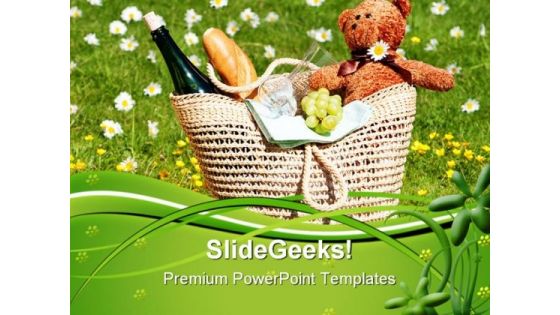 Picnic Holidays PowerPoint Themes And PowerPoint Slides 0611