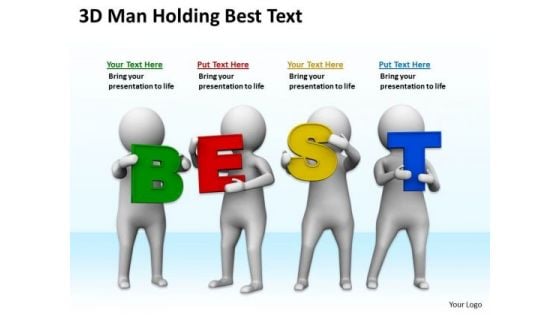 Pictures Of Business Men 3d Man Holding Best Text PowerPoint Slides Pictures Of Business Men 3d Man Holding Best Text PowerPoint Slides