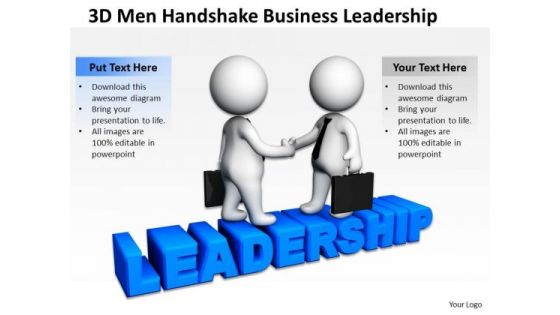 Pictures Of Business Men PowerPoint Templates Download Leadership Slides