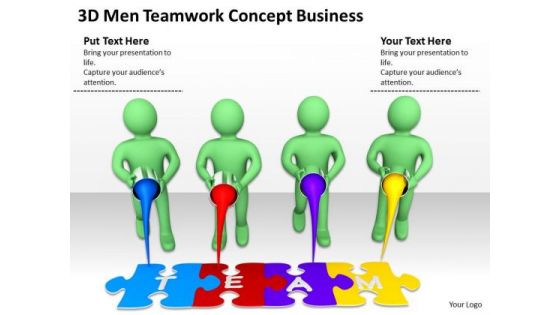 Pictures Of Business Men Teamwork Concept PowerPoint Presentation Slides