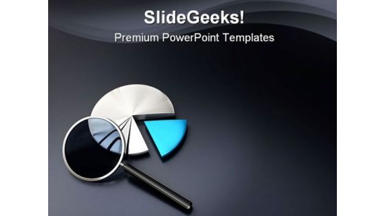 Pie Chart01 Business PowerPoint Template 0810