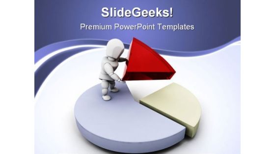 Pie Chart03 Business PowerPoint Themes And PowerPoint Slides 0411