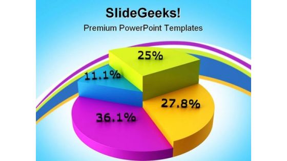 Pie Chart04 Business PowerPoint Themes And PowerPoint Slides 0411