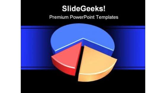 Pie Chart Business PowerPoint Templates And PowerPoint Backgrounds 0411