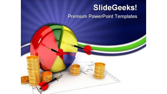 Pie Chart Business PowerPoint Templates And PowerPoint Backgrounds 0611