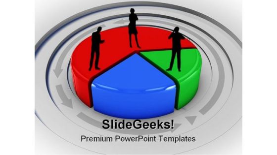 Pie Chart Business PowerPoint Templates And PowerPoint Backgrounds 0811