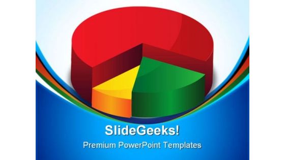 Pie Chart Business PowerPoint Templates And PowerPoint Backgrounds 1211