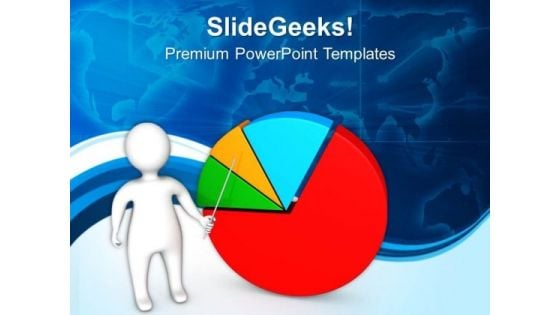 Pie Chart For Business And Financial PowerPoint Templates Ppt Backgrounds For Slides 0513