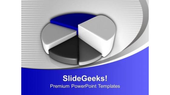 Pie Chart For Finance PowerPoint Templates Ppt Backgrounds For Slides 0513