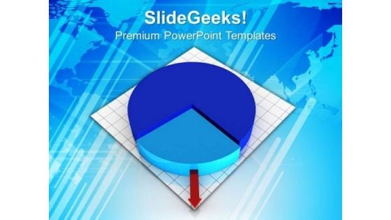 Pie Chart Growth Business Factors PowerPoint Templates Ppt Backgrounds For Slides 0313