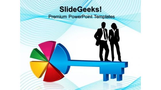 Pie Chart Leadership Key Success PowerPoint Templates And PowerPoint Themes 0512 Pie Chart Leadership Key Success PowerPoint Templates And PowerPoint Themes 0512