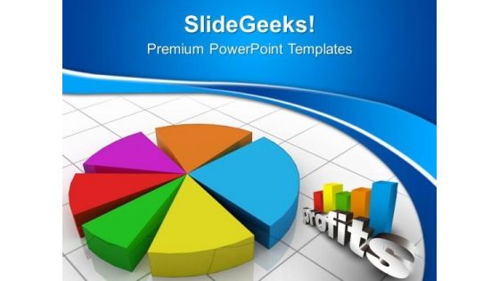 Pie Chart Marketing Business PowerPoint Templates And PowerPoint Themes 0612