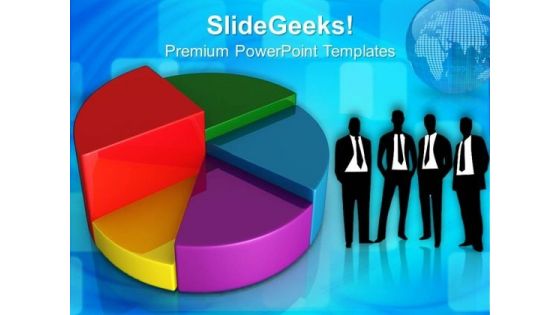 Pie Chart Marketing Business PowerPoint Templates And PowerPoint Themes 0712