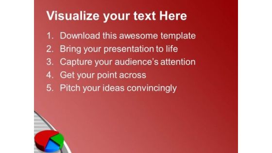 Pie Chart Marketing Development PowerPoint Templates Ppt Backgrounds For Slides 0313 Slide02