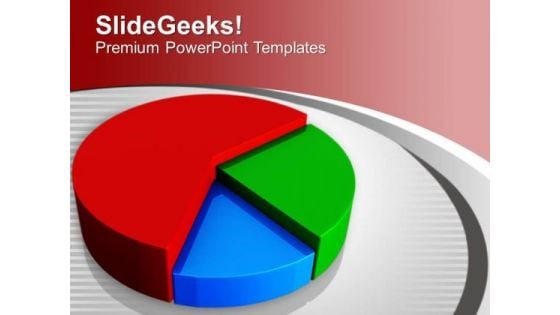 Pie Chart Marketing Development PowerPoint Templates Ppt Backgrounds For Slides 0313