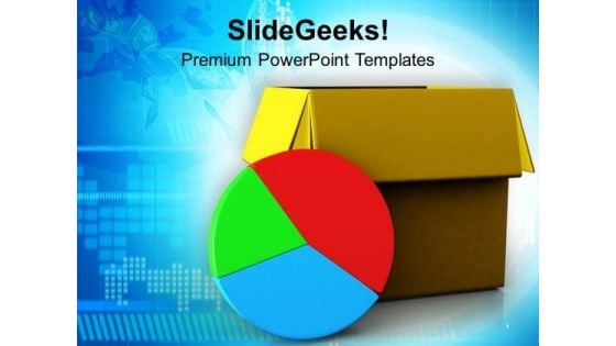 Pie Chart Out Of Box Marketing Business PowerPoint Templates Ppt Backgrounds For Slides 0113