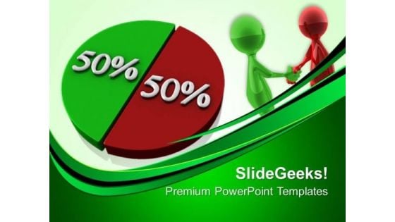 Pie Chart Percentage Business PowerPoint Templates And PowerPoint Themes 0712