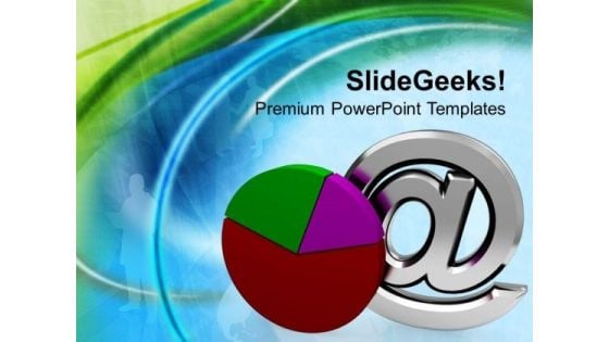 Pie Chart Web Application PowerPoint Templates Ppt Backgrounds For Slides 0413