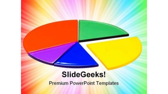 Pie Graph Business PowerPoint Templates And PowerPoint Backgrounds 0711