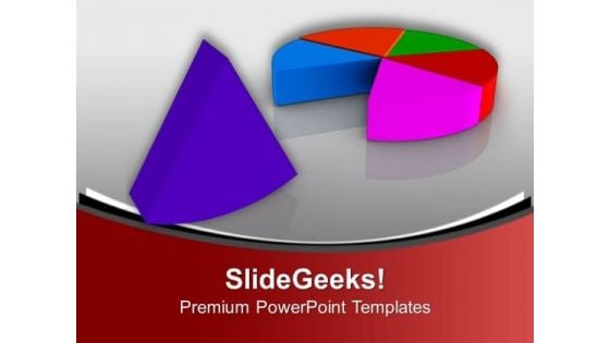 Pie Graph For Business And Marketing PowerPoint Templates Ppt Backgrounds For Slides 0413 Pie Graph For Business And Marketing PowerPoint Templates Ppt Backgrounds For Slides 0413