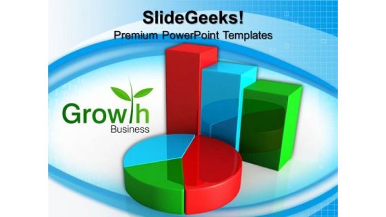 Pie Growth Business PowerPoint Templates And PowerPoint Themes 0612