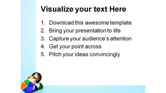 Pie Icon Business PowerPoint Themes And PowerPoint Slides 0811