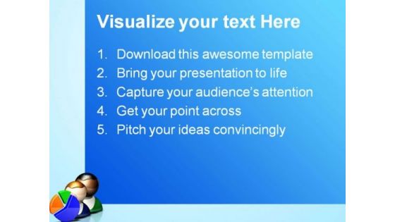 Pie Icon Business PowerPoint Themes And PowerPoint Slides 0811