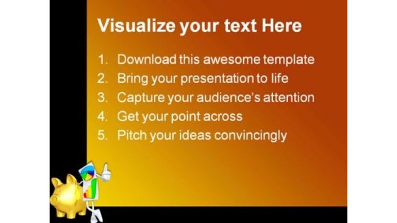 Pie Report Business PowerPoint Themes And PowerPoint Slides 0511
