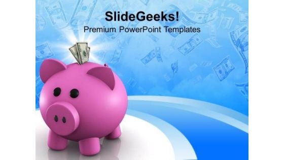 Piggy Bank Investment Business PowerPoint Templates Ppt Backgrounds For Slides 1212