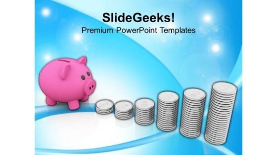 Piggy Bank Money Growth Investment PowerPoint Templates Ppt Backgrounds For Slides 0113