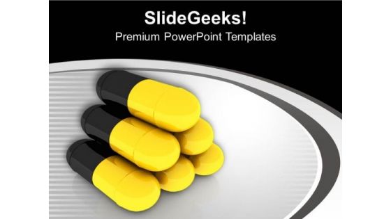 Pills Are Used For Treatment PowerPoint Templates Ppt Backgrounds For Slides 0613