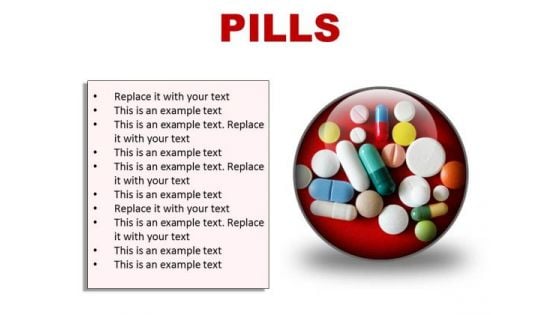 Pills Medical PowerPoint Presentation Slides C