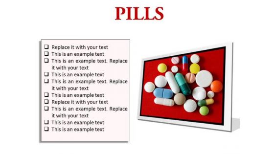 Pills Medical PowerPoint Presentation Slides F