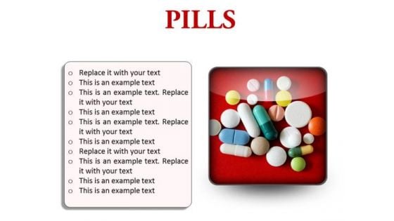 Pills Medical PowerPoint Presentation Slides S