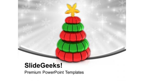 Pine Tree For Christmas Celebration PowerPoint Templates Ppt Backgrounds For Slides 0513 Pine Tree For Christmas Celebration PowerPoint Templates Ppt Backgrounds For Slides 0513