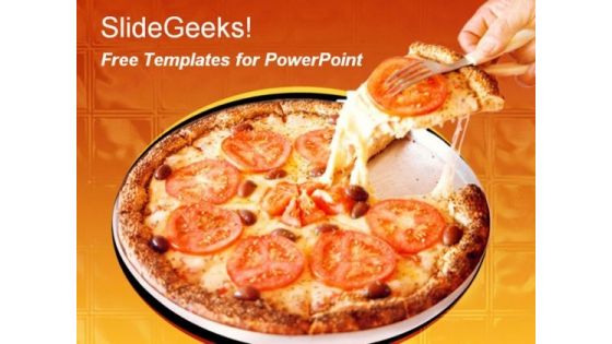 Delicious Pizza PowerPoint Template