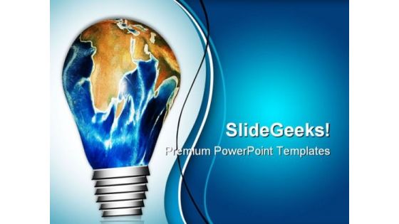 Planet Idea Business PowerPoint Themes And PowerPoint Slides 0311