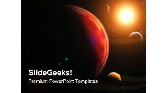 Planets Globe PowerPoint Templates And PowerPoint Backgrounds 0711