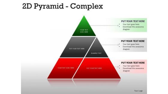 Planner 2d Pyramid Complex PowerPoint Slides And Ppt Diagram Templates