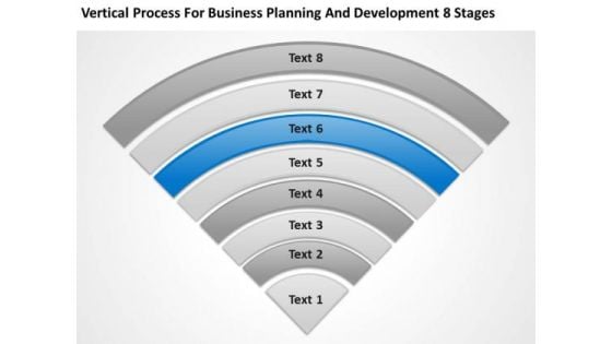 Planning And Development 8 Stages Business Company Description PowerPoint Templates