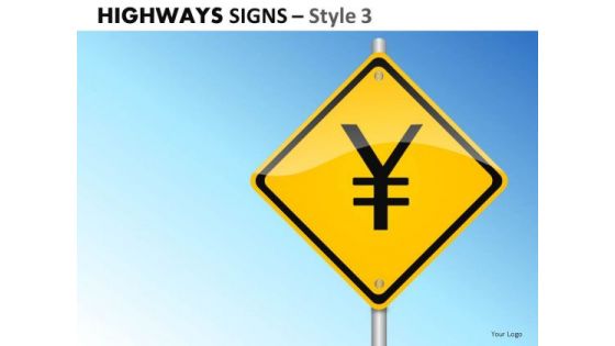 Planning Highways Signs 3 PowerPoint Slides And Ppt Diagram Templates