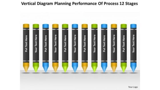Planning Performance Of Process 12 Stages Ppt Business Format PowerPoint Templates