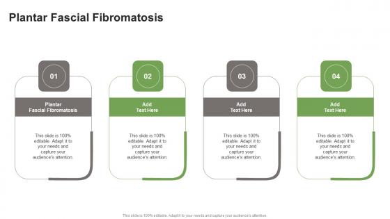 Plantar Fascial Fibromatosis In Powerpoint And Google Slides Cpb
