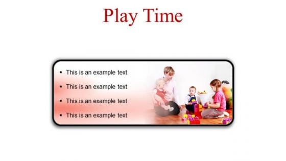 Play Time Game PowerPoint Presentation Slides R