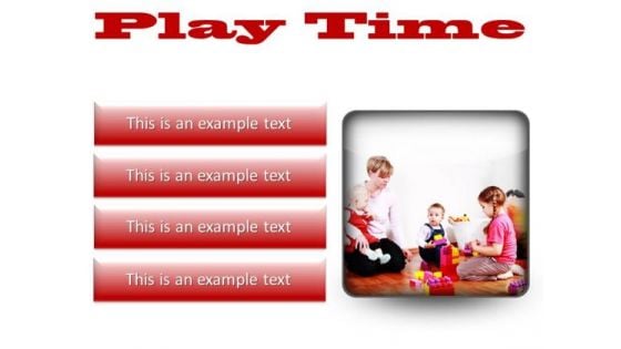 Play Time Game PowerPoint Presentation Slides S