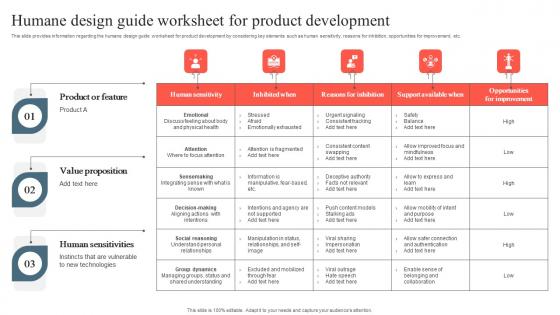 Playbook To Remediate False Humane Design Guide Worksheet For Product Development Designs Pdf
